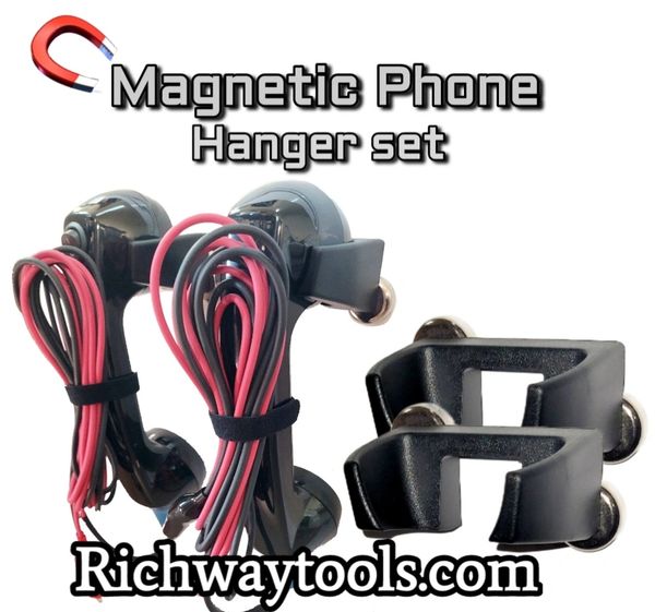 Magnetic Phone Holder/Hanger Set