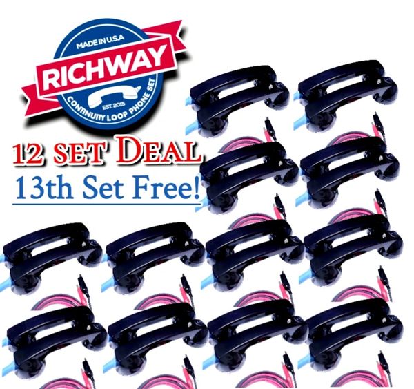 13-Richway Continuity Loop Phone Set's™️ "Buy 12 Get one FREE"