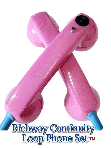 Richway Continuity Loop Phone Set™️- Pink Metallic