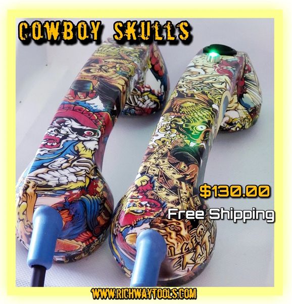 Continuity Test Phones - Cowboy Skull