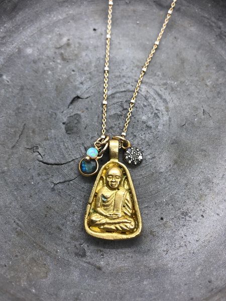 Buddha- Long Charm Necklace.