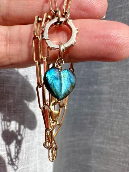 Labradorite Love Charm