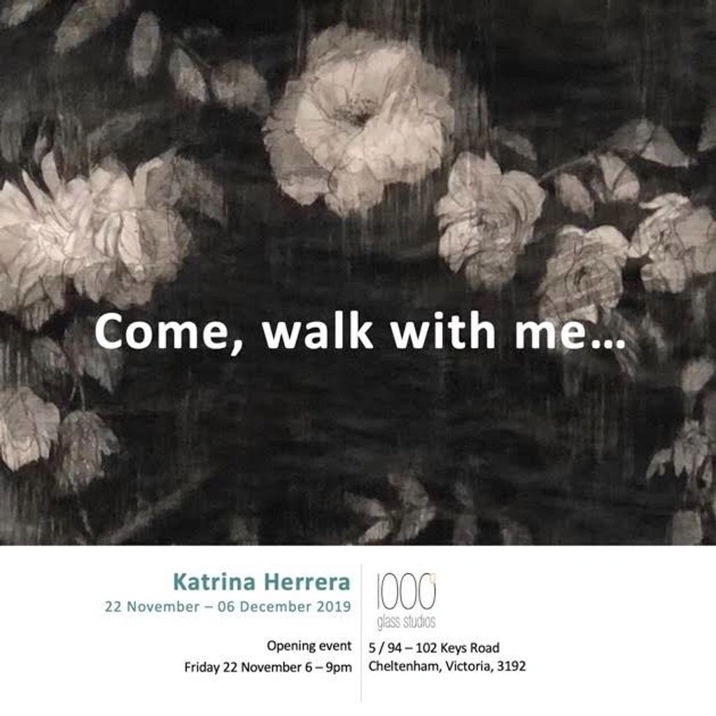 1000 degrees resident artist Katrina Herrera's exhibition. 