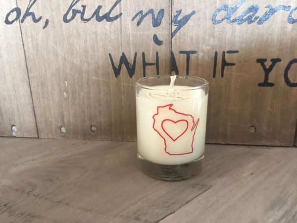3 oz votive - Wisconsin Love - Brandy Old Fashioned Candle
