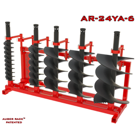 AR-24YA Yard Auger Rack for storage of 24" and smaller augers