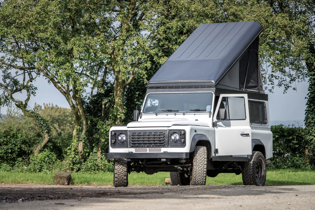 LAND ROVER DEFENDER 110 POP TOP ROOF TENT SUPPLY AND FIT!!