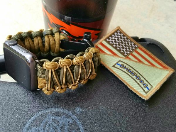 Paracord apple watch band hot sale