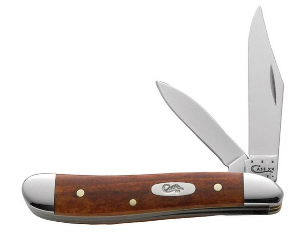 28702 Smooth Chestnut Bone - Peanut (6220 SS) | Case Knives at East ...