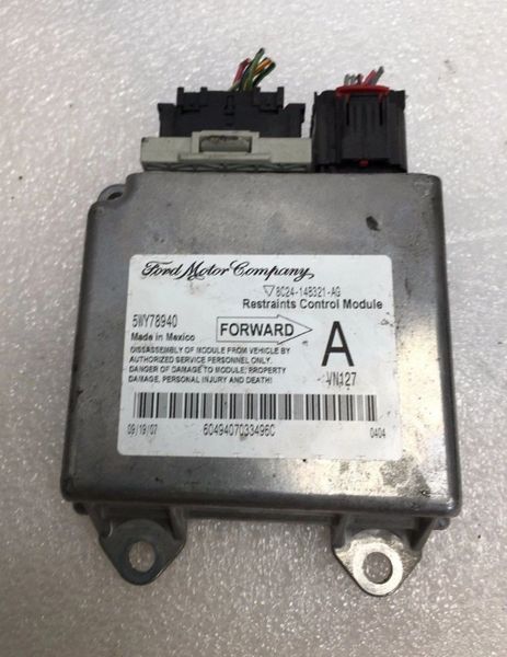 Restraint control module ford