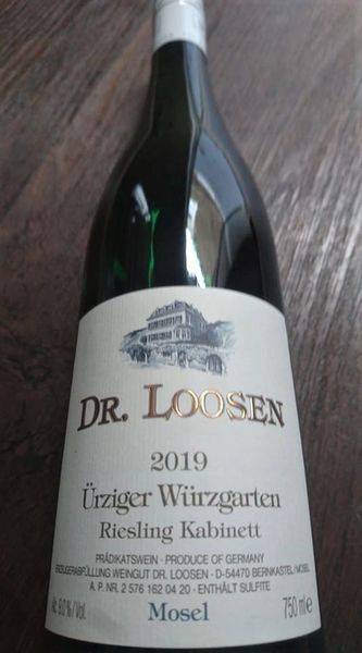 Dr Loosen Urziger Wurzgarten Riesling Kabinett Mosel 19 Germany White