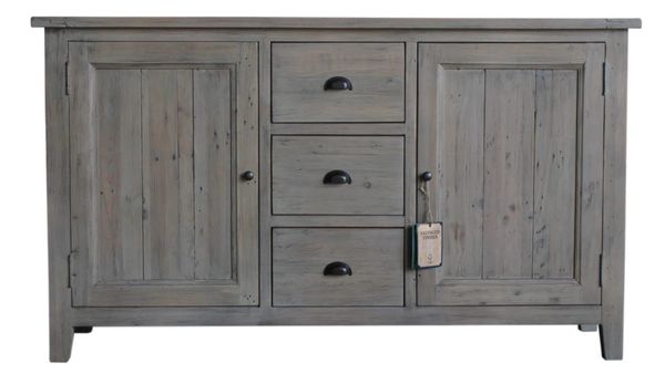 New England FSC Large Sideboard in salvage grey