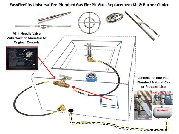 Gas Burner Kit – Stahl Firepit