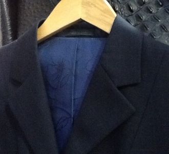 R.J. Classic Diamond Navy Hunt Jacket