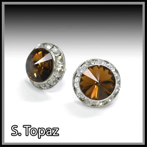 S. Topaz Crystal Earring