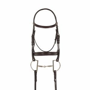 Ovation® Breed Plain Raised Padded Bridle