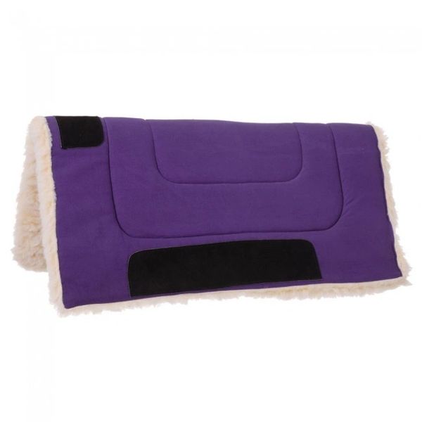 Fleece Bottom Canvas Saddle Pad