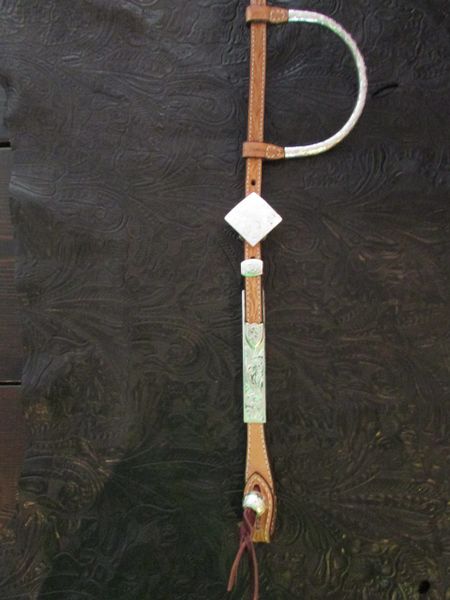Show Headstall with diamond buckle