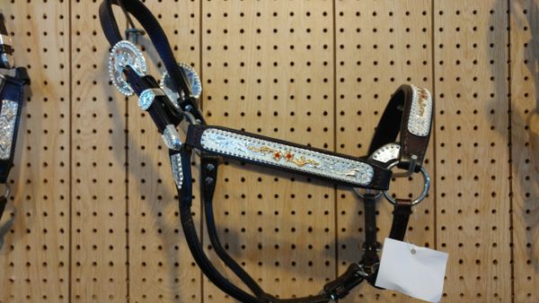 Western show halters by Billy Royal and Kathys Show halters