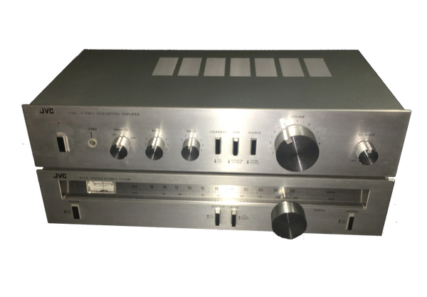 Amplificateur Stéréo Intégré JVC A-S3 (argent) - Vintage, état De Fonctionnement Excellent