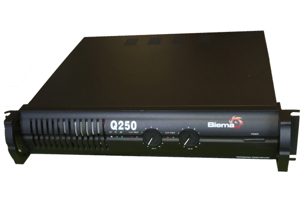 Power Amplifier BIEMA Professional 2 x 250W > 8, 2 x 400W > 4, 650W ...