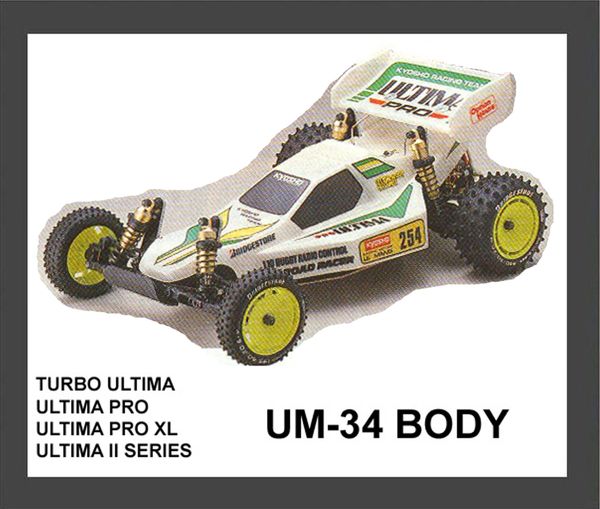 Body And Wing Replacement Repo Lexan Bodyshell Details about   Kyosho Ultima Pro Turbo 2 