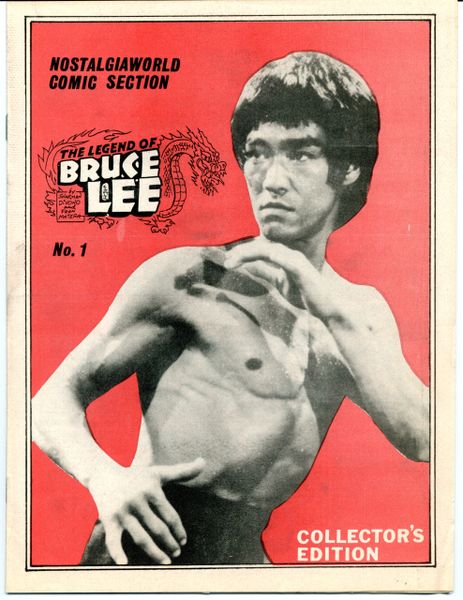 THE LEGEND OF BRUCE LEE NOSTALGIA WORLD COMICS ISSUE 1 AND 2