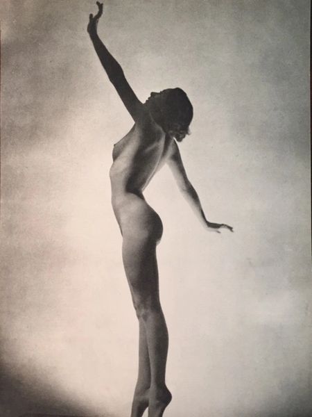 JOHN EVERARD VINTAGE PHOTOGRAVURE NUDE BY BRITISH PHOTOGRAPHER C. 1930's