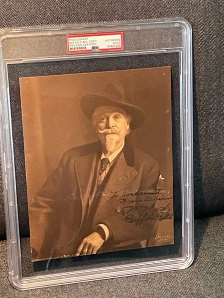 William Frederick Cody `Buffalo Bill` Autograph