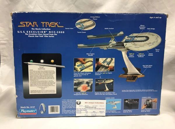 Star Trek The Movie Collection USS Excelsior NCC-2000 (VERY RARE)