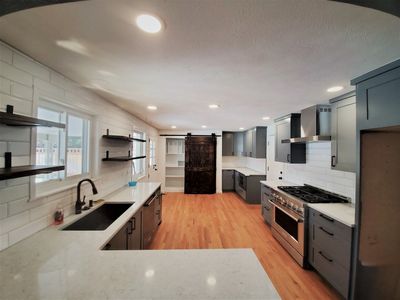 Complete Kitchen Countertop, sink, appliances, and cabinets
