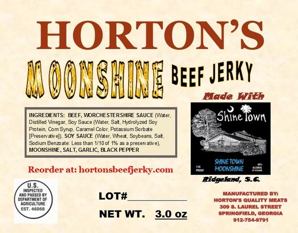 Moonshine Beef Jerky
