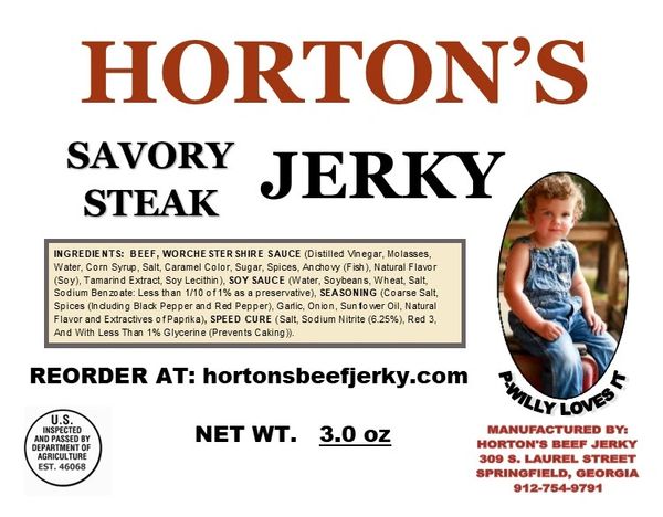 Savory Steak Beef Jerky