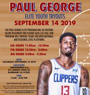 Paul George Elite Basketball - Basketball Team, Youth Travel Team