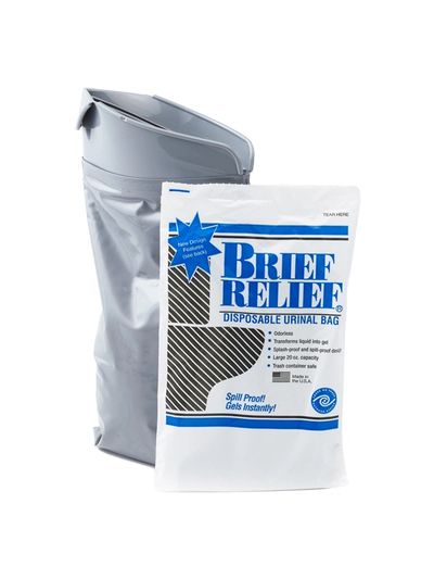 Brief Relief
American Innotek
Potti Corp
Disposable Urinal
Piss Bag