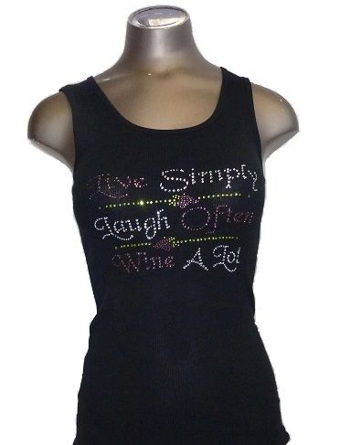 Live Simply Laugh Often & Wine A Lot