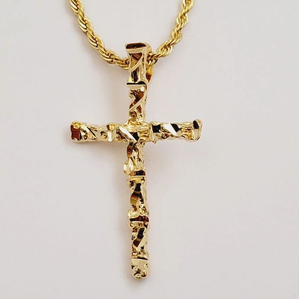 Cross Pendant Necklace Fashion Cross Necklaces Gold Necklace Chain