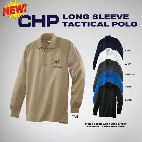 100 polyester long sleeve polo shirts