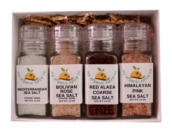 Spice Grinders - Set of 3, Gourmet Spices