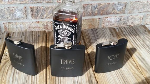 Groom's Man Flask