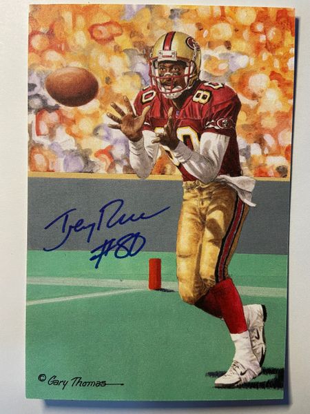 Jerry Rice Autograph