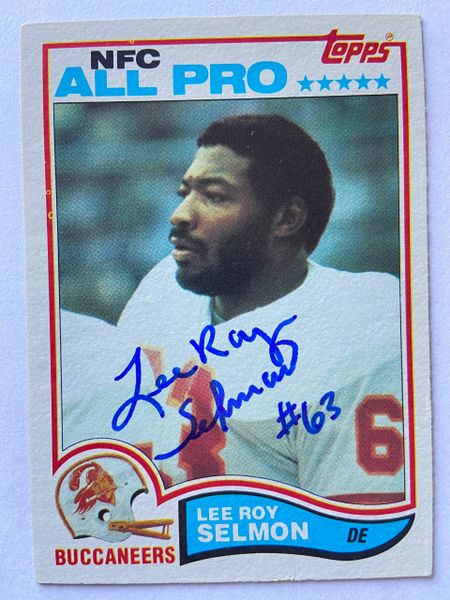 Lee Roy Selmon (Hall of Fame) Football Cards