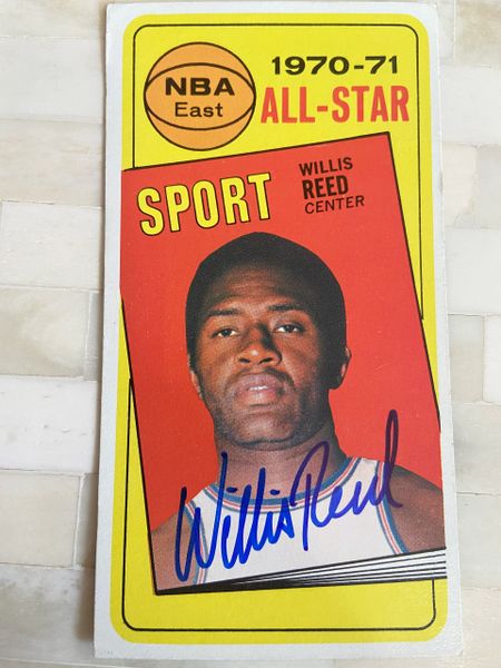 Willis Reed Original Sports Autographed Items for sale