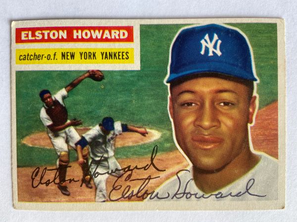 Elston Howard Autographed Signed 1962 Topps #400 Card With Beckett Loa