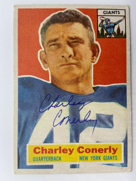 1956 Topps Charley Conerly