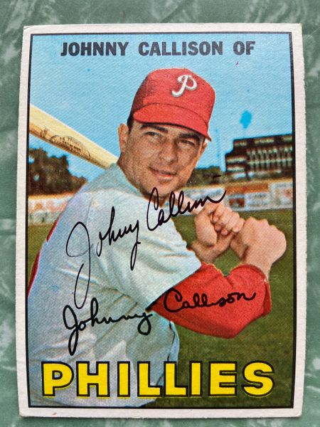 Johnny Callison Baseball Trading Cards