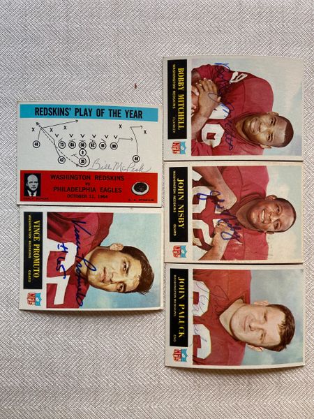 1965 Philadelphia San Francisco 49ers (Play Card)