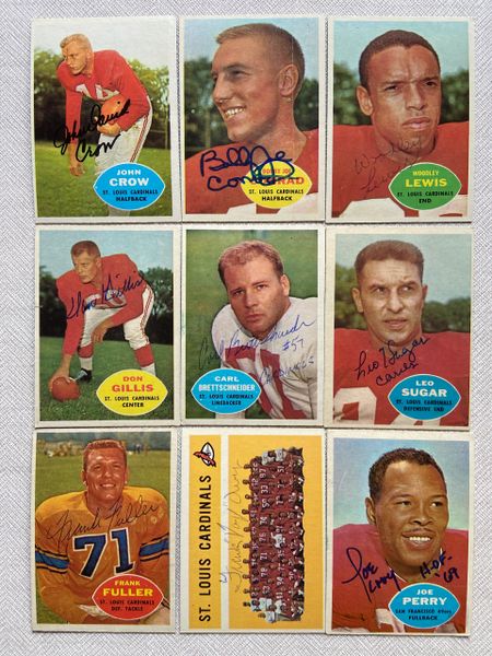 1960 Topps Football # 47 Terry Barr - Detroit Lions