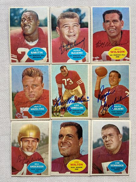 George Preas 1960 Topps Baltimore Colts Football Rookie Card – KBK Sports