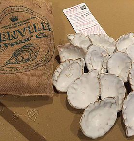 Ceramic Oyster Shells