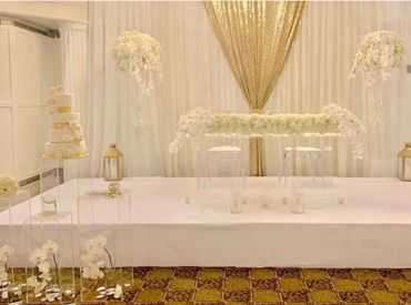 Sweetheart Table for rent 
Head Table for rent 
Wedding Table for rent 
Wedding Backdrop 
Wedding 